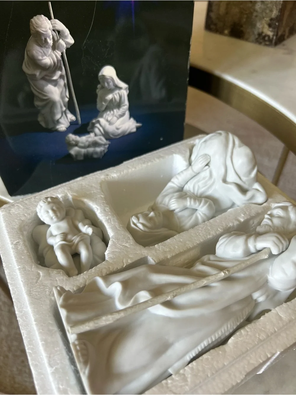 Vintage 1981 Avon Nativity Collectibles “Holy Family”